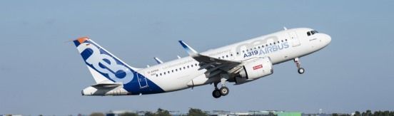 А319neo провел испытательный полет на 100% биотопливе