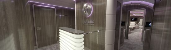 Lufthansa Technik презентовала VIP-салон Brabus Adventure Lounge