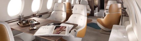 Falcon 10X получил еще одну награду за дизайн салона