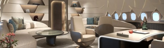 Lufthansa и Boeing утвердили дизайн суперэксклюзивного салона CelestialSTAR