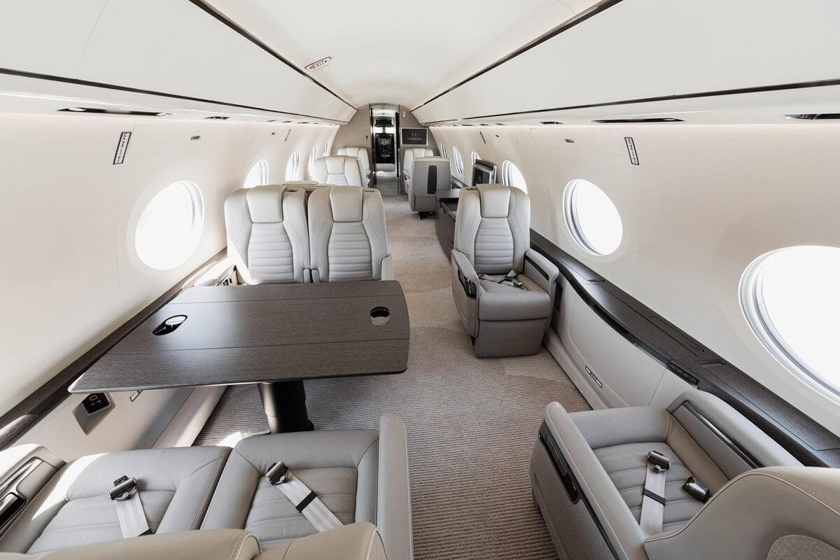 Новый прототип Gulfstream G700 поднялся в небо