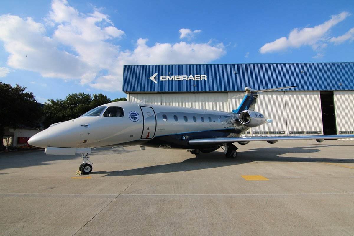 Бразильский производитель увеличивает выпуск Praetor 500 на базе Legacy 450