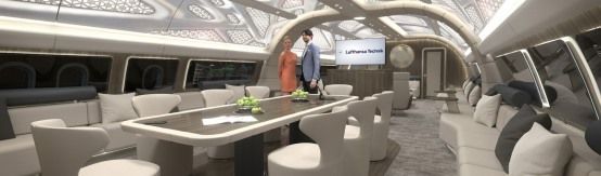 Концепцию дизайна суперяхт применят на самолетах