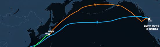 FAA тестирует новую схему организации полетов между странами