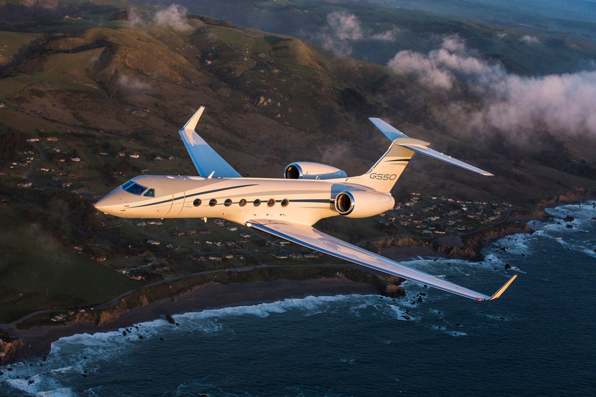 Парк G550 достиг знаковой отметки в 1 миллион полетов