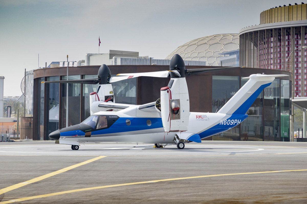 Leonardo запускает производство конвертопланов AW609