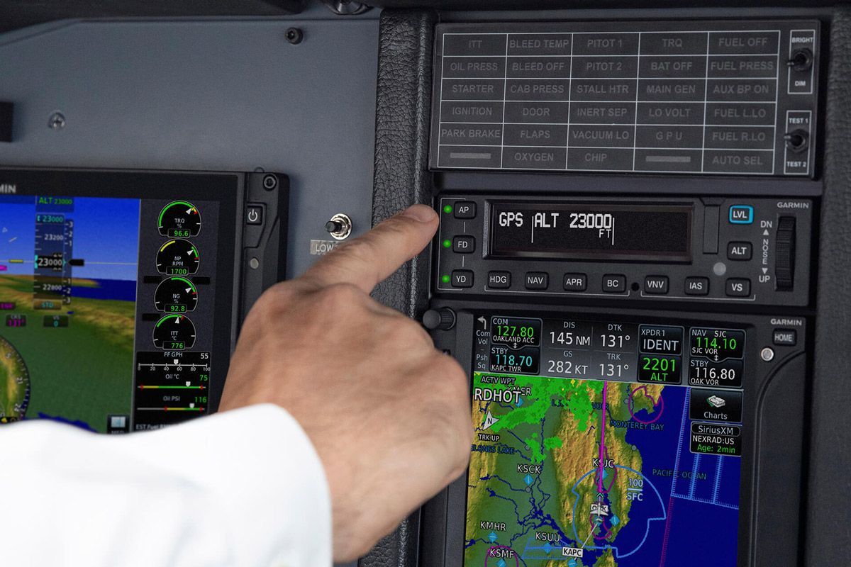 Автопилот Garmin GFC 600 будет устанавливаться на джетах King Air
