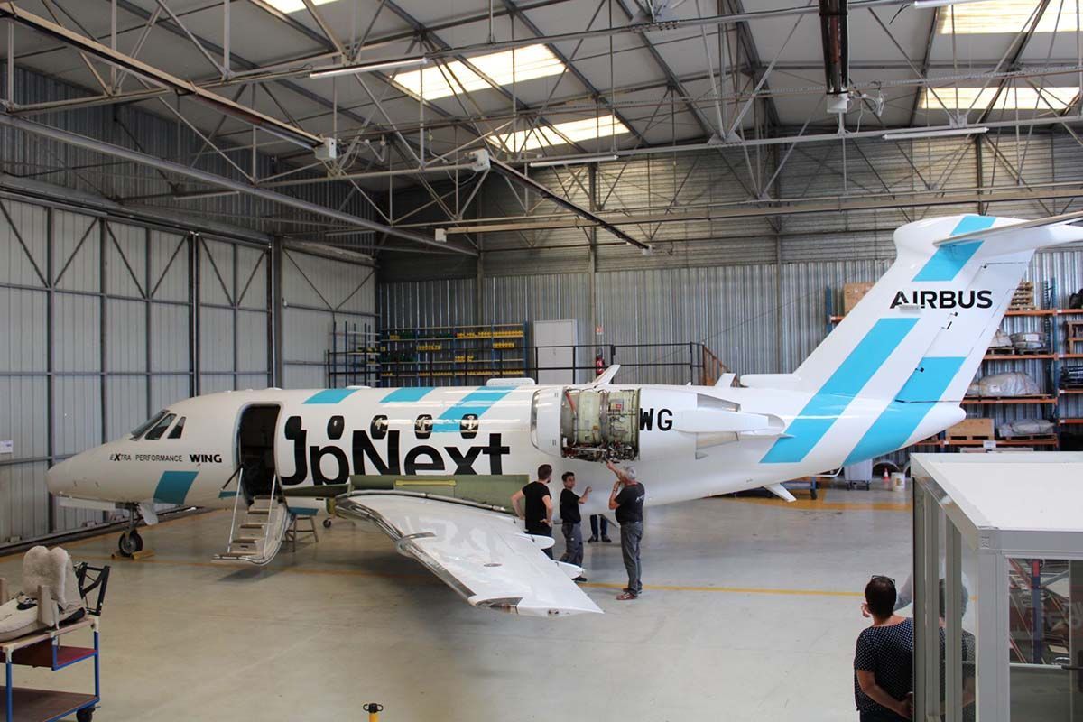 Airbus UpNext готовит испытания трансформируемого крыла для Citation VII