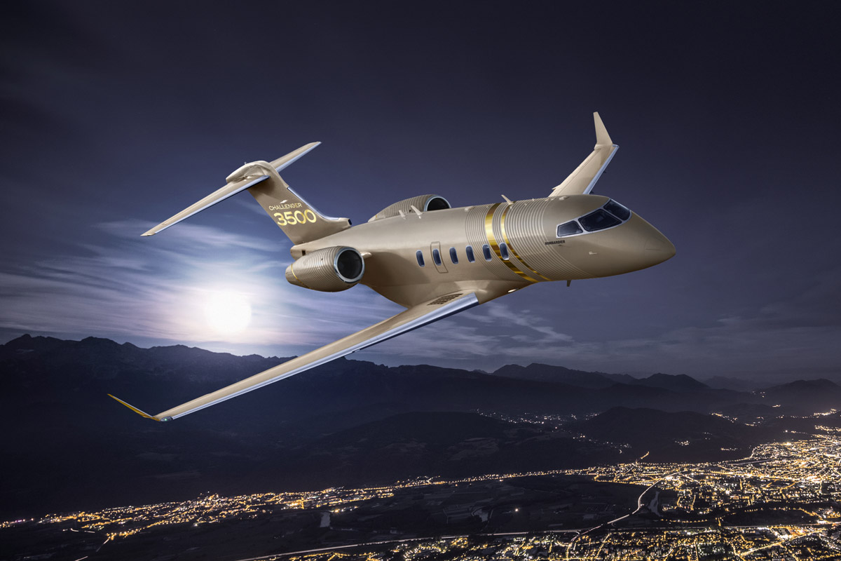 Challenger 3500 оснастят связью на базе Iridium Certus