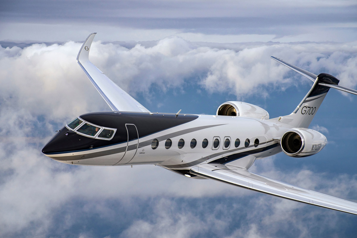 Gulfstream увеличил дальность и скорость полетов G700