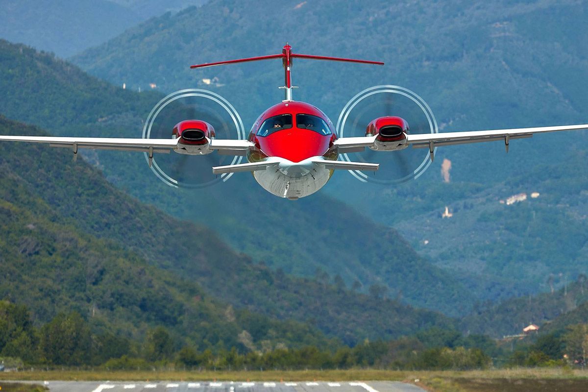 Piaggio обновил P.180 Avanti Evo