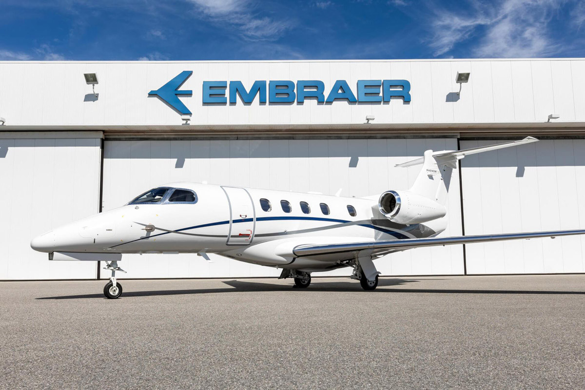 Embraer увеличил поставки бизнес-джетов почти на 50%